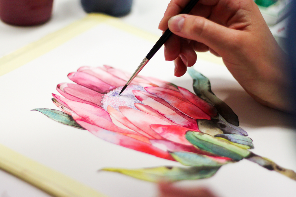 Watercolour Course Watercolour course for Beginners | Draw Planet art school in Prague