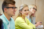 group of students at lecture