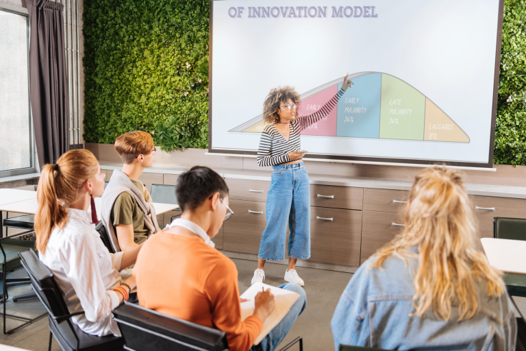 innovation-model-group-attentive-students-making-notes-while-studying-consciously